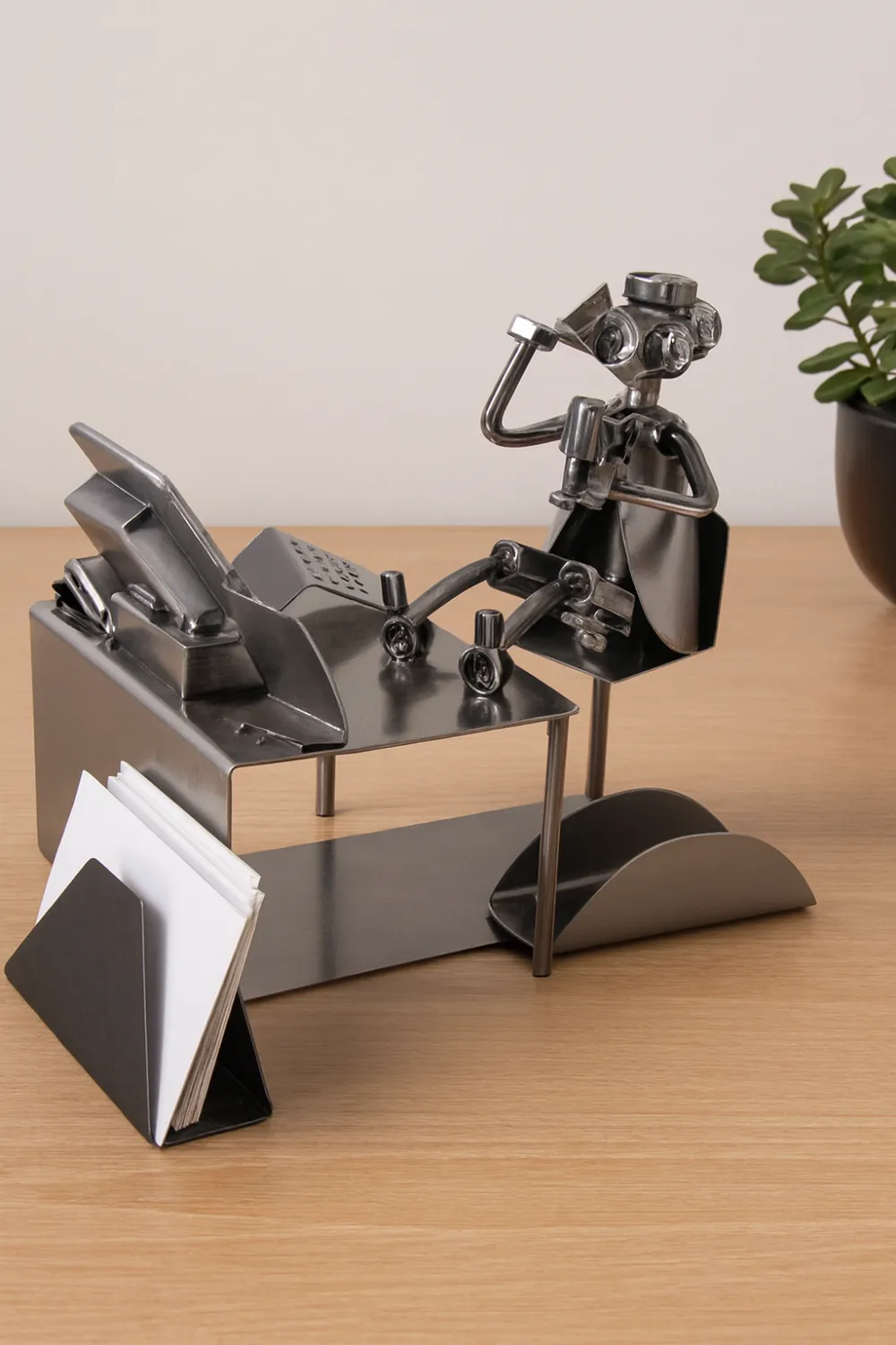 Quirky Screw Figurine for Business Cards